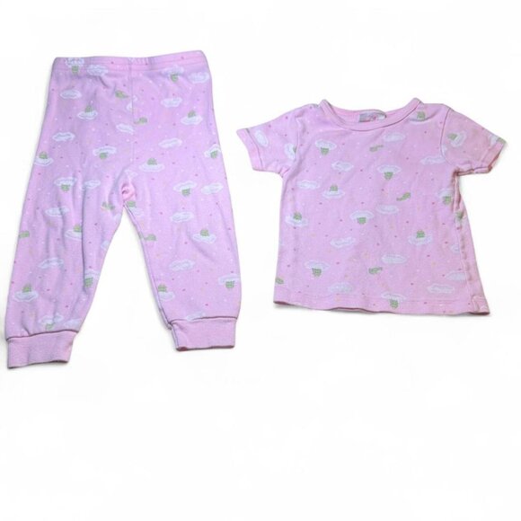 ✨Vintage/Y2K Carters Pink And Frog Pjs✨ - Picture 1 of 5